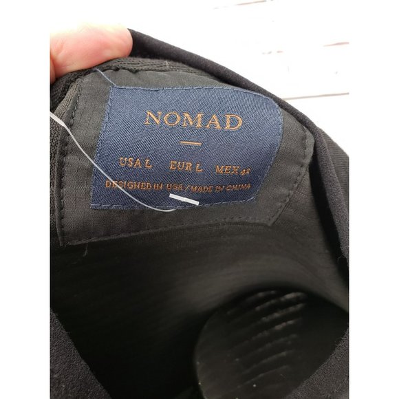 Nomad by Craft Flow Men's Black Pullover Jacket Fleece 1/4 Snap Up Sweater Large - Picture 4 of 13